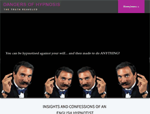 Tablet Screenshot of dangers-of-hypnosis.co.uk